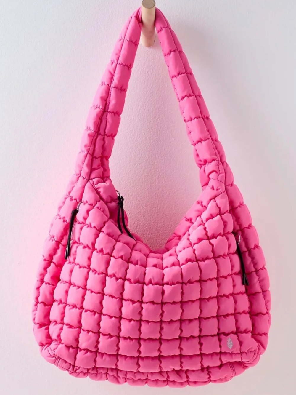 Free People Movement Quilted Carryall - Color Bubblegum NWT New in Bag